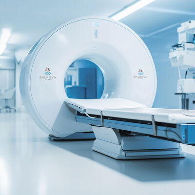 Bild vergr&ouml;&szlig;ern: Medizinische Röhre mit Patientenliege
